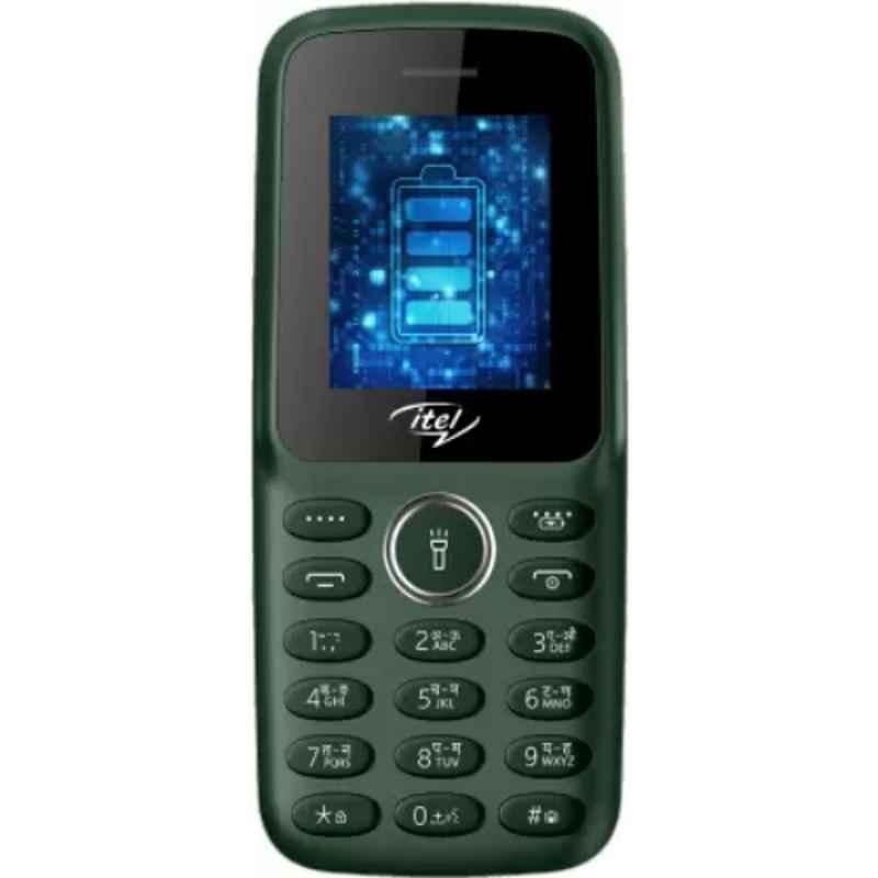 Itel it2163S 1.8 inch Dark Green Keypad Feature Phone