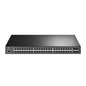 TP-Link JetStream 48 Ports Gigabit & 4 Ports 10GE SFP+ L2+ Managed Switch, TL-SG3452XP