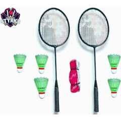 STYRKR Iron Multicolour badminton kit 207 Badminton Kit