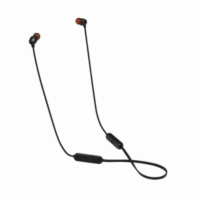JBL 8.6mm 8hrs 160mAh Black Wireless In Ear Headphone, JBL-T115BTBLK
