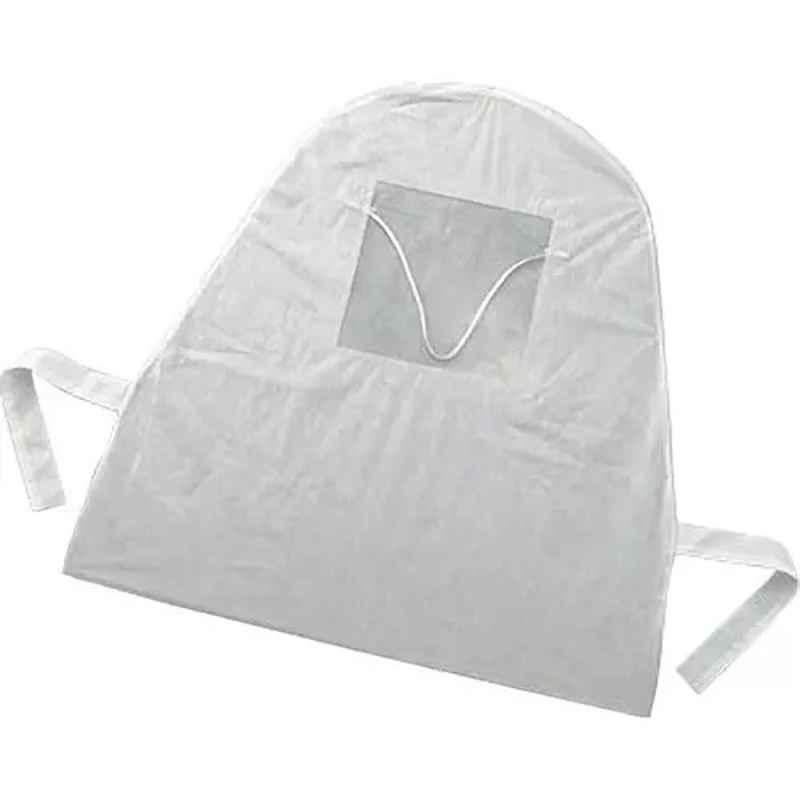Lab Plus Disposable Hoods Standard White, LP-7306 (Pack of 10)