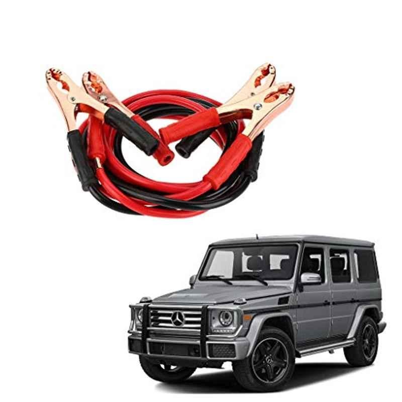 Kozdiko 7.5ft Copper Core Red & Black Heavy Duty Car Battery Booster Cable for Mercedes Benz G-Class