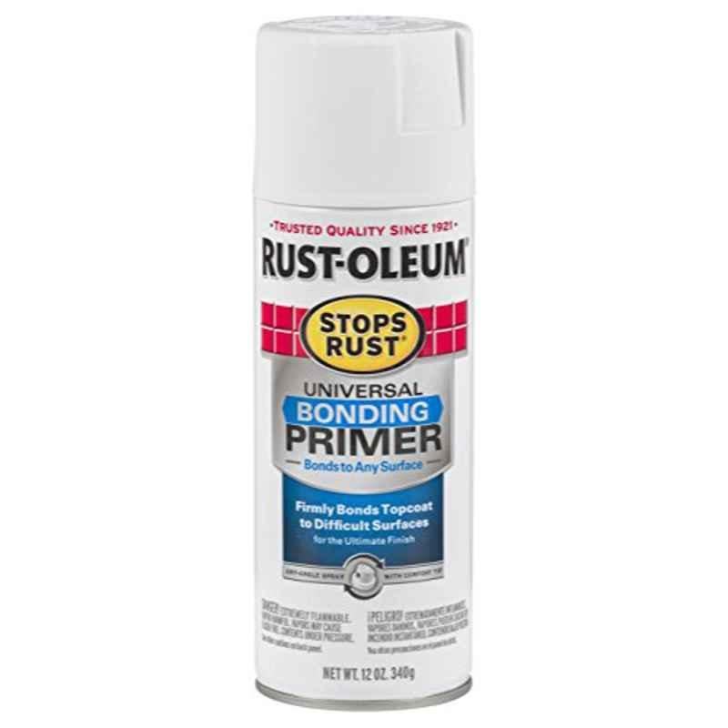 Rust-Oleum Stops Rust 12 Oz White 285011 Gloss Universal Bonding Primer