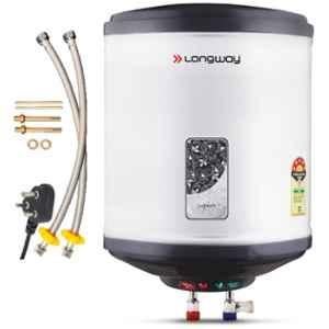 Longway 15L Grey Water Storage Geyser with Free Installation Kit, Superb