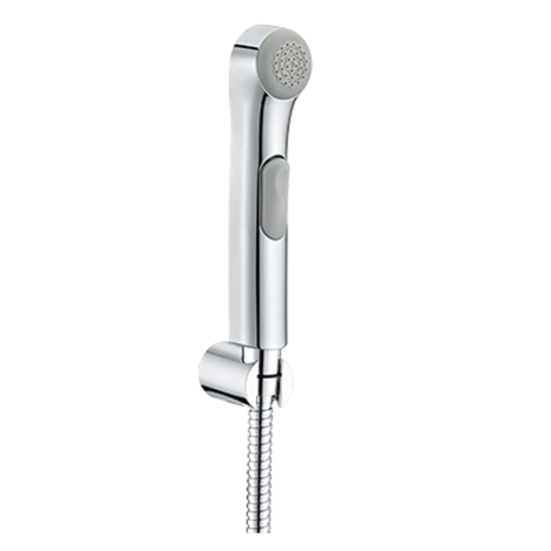 Hindware Chrome Iconic Health Faucet with Hose Pipe & Hook, F160112CP
