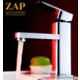 ZAP Brass Chrome Finish Single Hole Bathroom Faucet Tap
