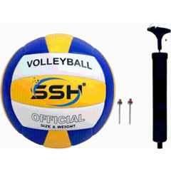 Shonex Super Soft Volleyball with Air Pump Size: 4 Volleyball, Size: 4 (Standard)