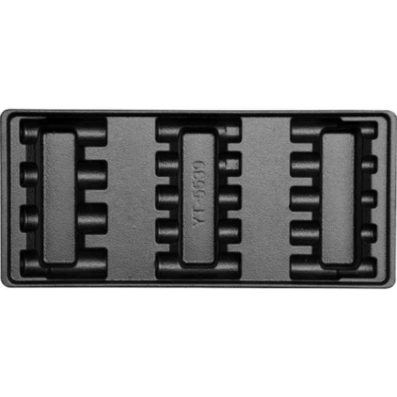 Yato 170x380x40mm PVC Tray for 14 Pcs Deep Sockets, YT-55391