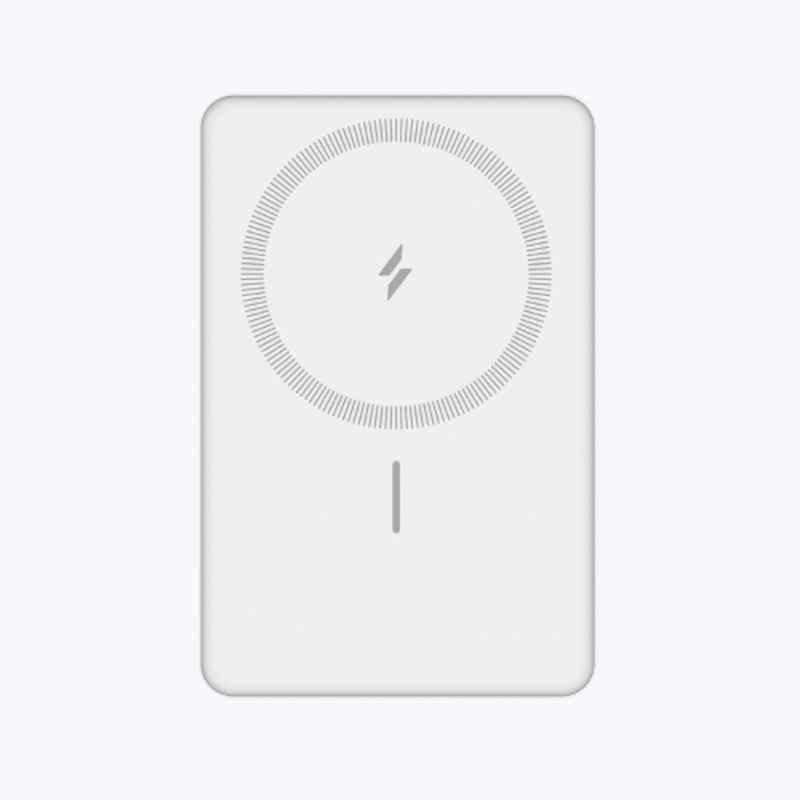Zebronics MW70 10000mAh White Power Bank with Stand
