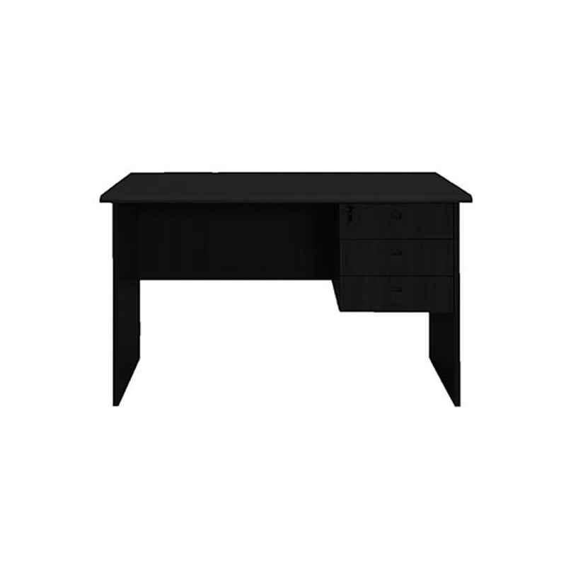 AE 140x50x75cm Wood Dark Oak Office Table with One Side Drawer, AE -NAD-001 DO