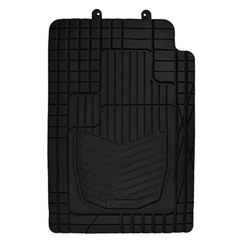 Michelin 238BLK 4Pcs Rubber Black Trimable Universal Fit Mat Set