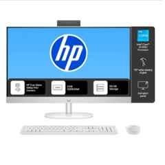 HP 23.8 inch Shell White FHD All-in-One Desktop with 13th Gen/Intel Core i3-1315U/8GB/DDR4/512GB/SSD/Window 11/M365, Office 24/IR Camera, 24-CR0901IN/CR0905IN
