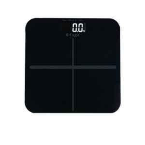 Eagle 180kg Electronic Tempered Glass LCD Personal Weighing Scales, EEP-1100A-BK