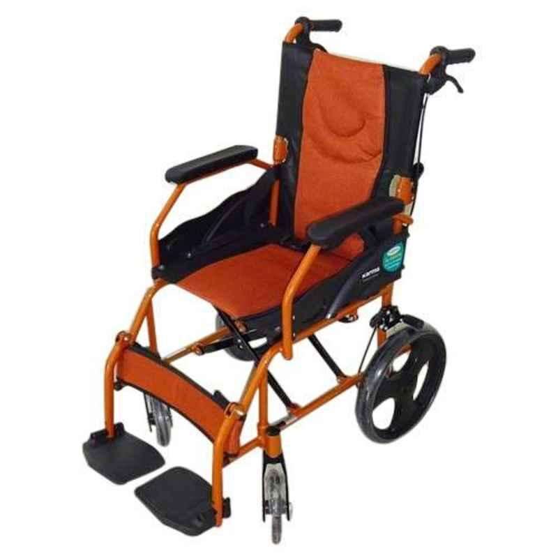 Karma Aurora 5 16 inch  Orange Lightweight Foldable Wheelchair