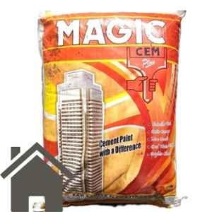 Magic Paints Cem Plus 10kg Nut Brown Matte Finish Decorative Waterproof Cement Paint