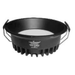 Light Berry 12W 6000K Cool White Round Deep Downlight with Black Body & 2 Years Warranty