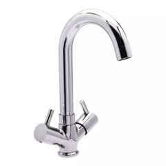 Fastgear Turbo Stainless Steel Silver Chrome Finish Bib Tap, FG1274