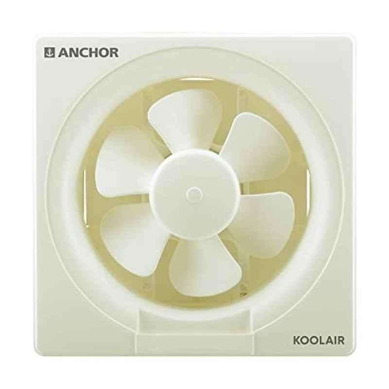 Anchor Koolair 40W Ivory Ventilation Fan, 14087IV, Sweep: 200 mm