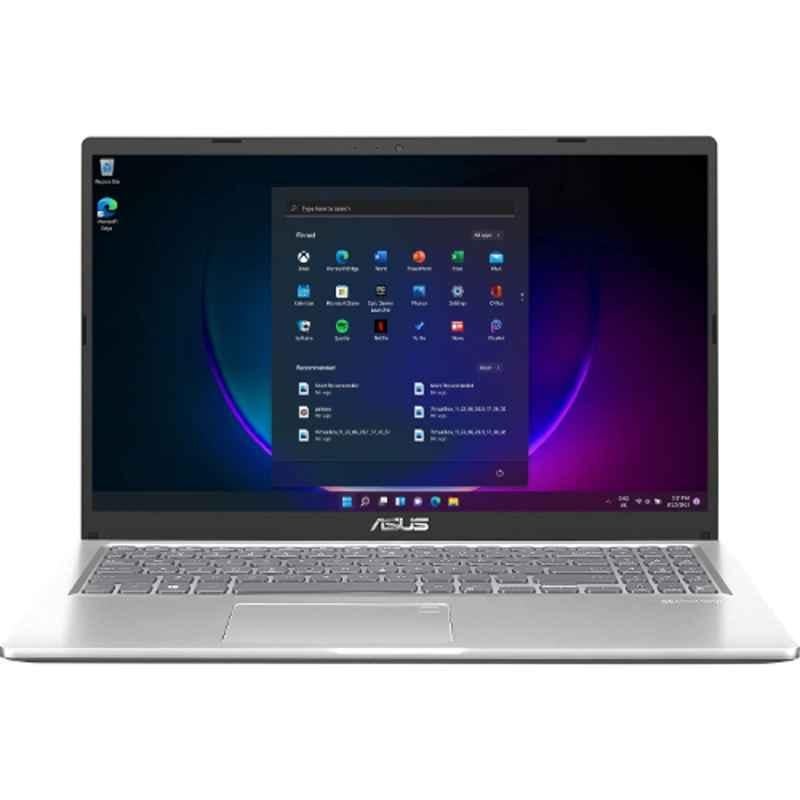 Asus VivoBook 15 X515MA-BR001W Silver Thin & Light Laptop with Intel Celeron N4020/4GB RAM/1TB HDD/Integrated Intel UHD 600 Graphics/Windows 11 Home & 15.6 inch HD Display