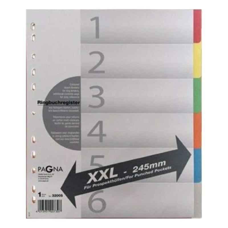 Pagna XXL 245x300mm 6 Tabs Manila Colored Divider