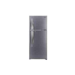 LG 240 Litre 2 Star Dazzle Steel Double Door Refrigerator with Smart Inverter Compressor, GL-S292RDSY