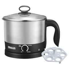 Inalsa MultiCook Nu 700W 1.5 Litre Stainless Steel Kettle with 2 Years Warranty