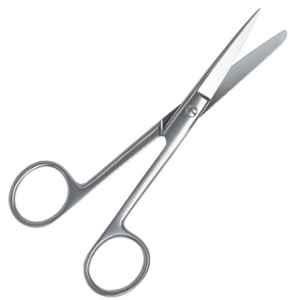 Forgesy NEO23 8 inch Stainless Steel Blunt Straight Dressing Scissor