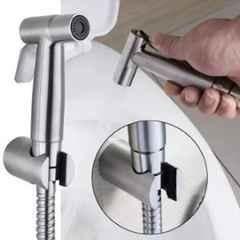 Fastgear ABS Silver Chrome Finish Health Faucet Gun, FG025