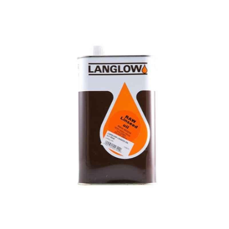 Langlow 1000ml Multicolour Raw Linseed Oil, 133873