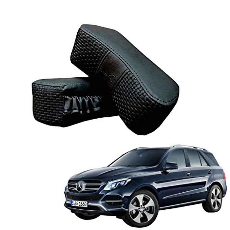 Kozdiko 2 Pcs Memory Foam Black Luxurious Neck Rest Set for Mercedes Benz GLE-Class, koz_21390