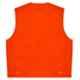 Superb Uniforms Cotton Florescent Orange Safety Vest Jacket, SUW/O/VJ-01, Size: 2XL