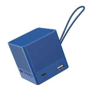 Portronics Bounce 2 5W Blue Portable Bluetooth Speaker with In-Built FM Radio & 5 hrs Playback, POR-1806