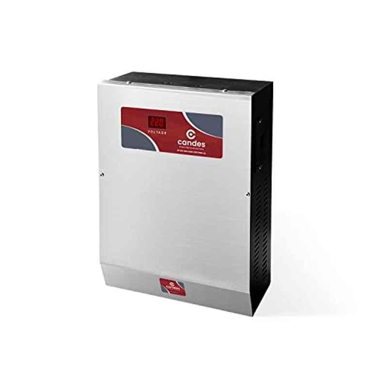 Candes Supreme 2kVA Red & Steel Voltage Stabilizer for 0.5 Ton AC, Working Range: 90 to 290 V