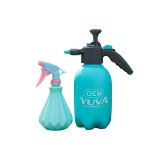 OEM 2 Litre HDPE Blue Garden Sprayer with 500ml Trigger Spray Combo