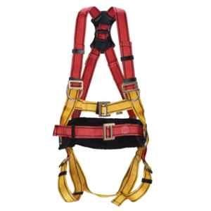Udyogi UB 104 23kN Polyester Red & Yellow Full Body Harness