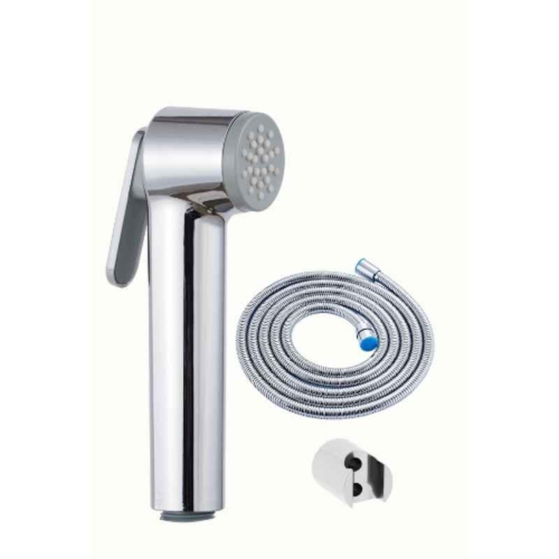 Prestige STAR Brass Chrome Finish Health Faucet with 1m Stainless Steel Tube & Hook, B02