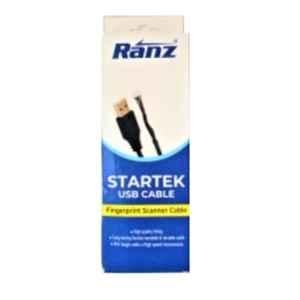 Ranz Startek 1.5m Black USB Data Cable for Mobile, Tablet & Computer