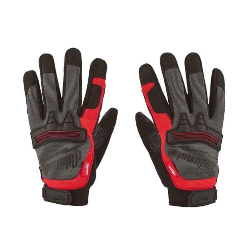 Milwaukee 48229734 TPR Black & Red Work Demolition Gloves, Size: 2XL