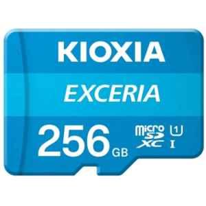 Kioxia Exceria 256GB C10 100Mbps Blue Memory Card, LMEX1L256GG4