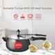 Baltra Orion 2L Aluminium Black Hard Anodised Pressure Cooker, BHA-128
