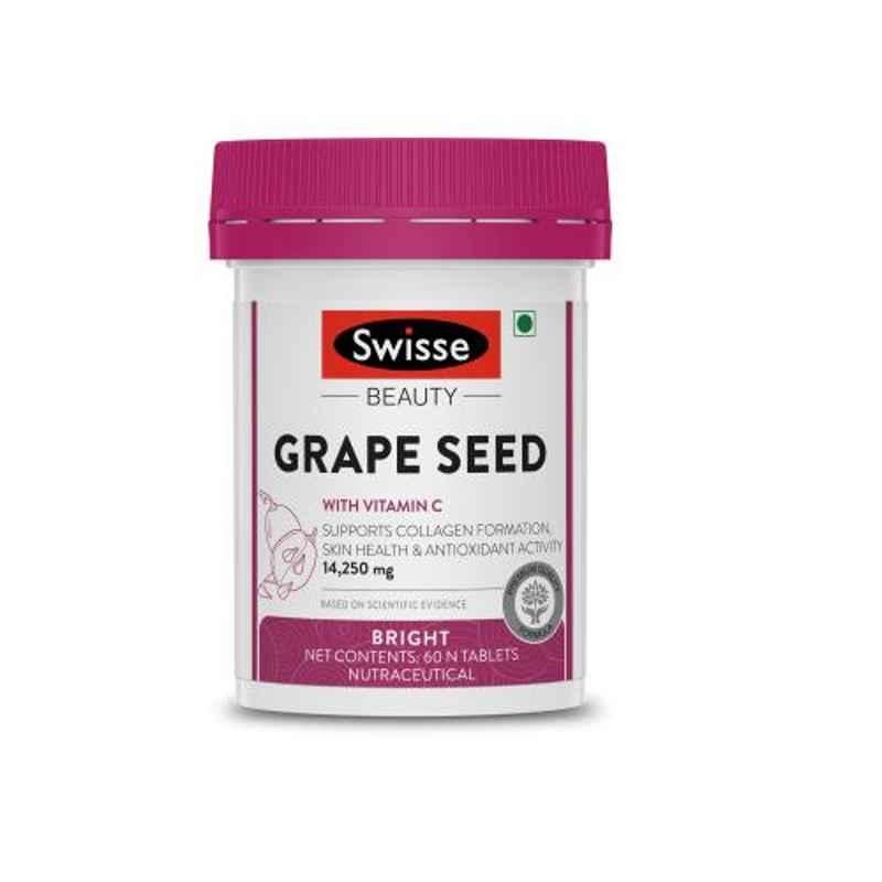 Swisse 60 Pcs Beauty Grape Seed Tablets, HHMCH9537620602