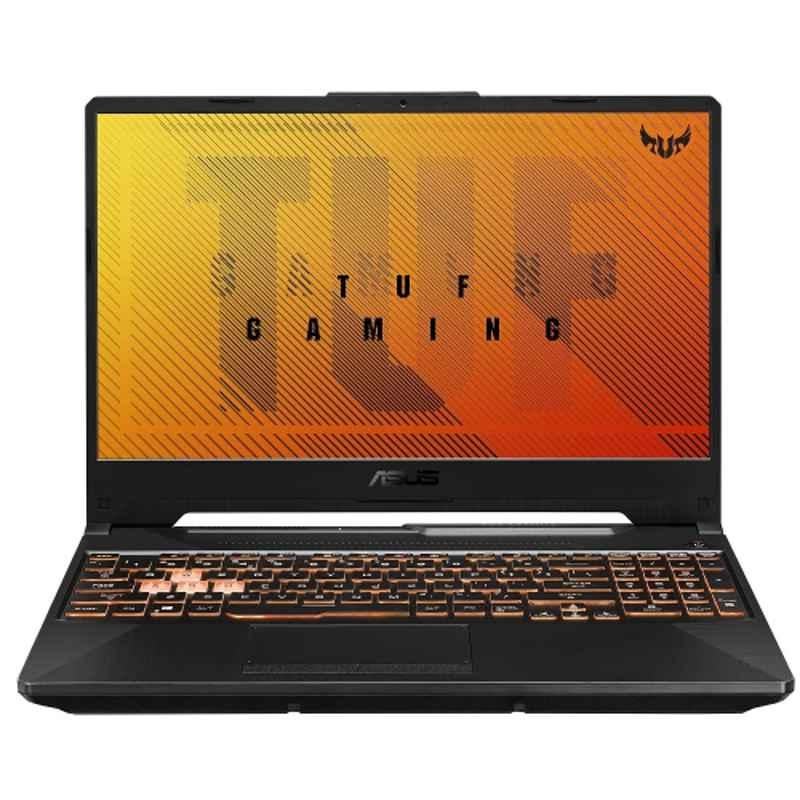 Asus TUF Gaming F15 Black Laptop with 10th Gen Intel Core i5-10300H/8GB RAM/512GB SSD/Windows 11 & 15.6 inch Display, FX506LHB-HN355WS
