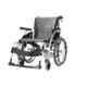 Karma S-Ergo 125 990x680x910mm Pearl Silver Aluminium Foldable Wheelchair