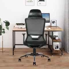 Cellbell Rio Mesh High Back Black Ergonomic Chair, CBHKFOC1304