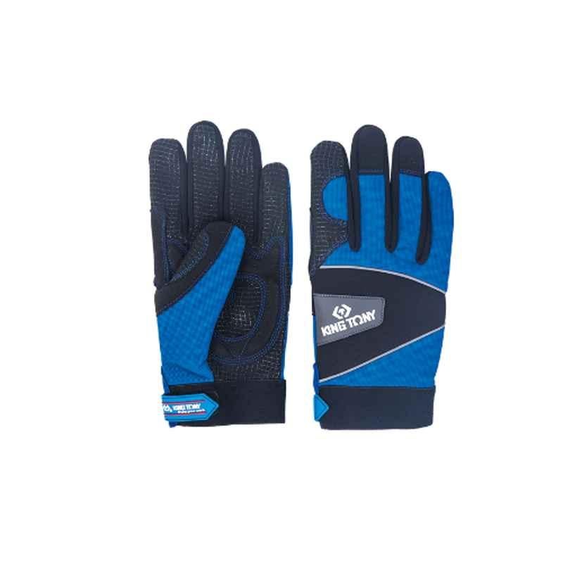 ANTI-SLIP SILICONE COATED WORKING GLOVES(SIZE:XL)