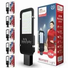 Murphy Galaxy 48W 6500K Aluminium Cool White Outdoor LED Street Light (Pack of 6)