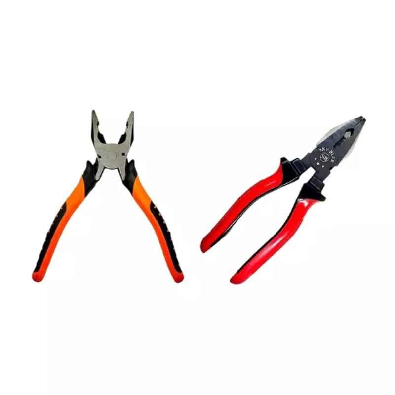 Sky Blue 2 Pcs 7.8 inch Lineman Plier Combo, SBE_PLIER_COMBOS_COMBO_511