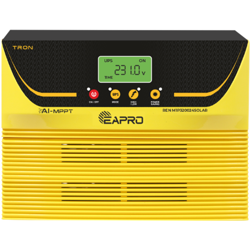 EAPRO Tron 3000VA 24V MPPT Pure Sine Wave Solar PCU, REN M1P320024SOLAR