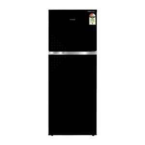 Croma 307L 3 Star Black Uniglass Frost Free Double Door Refrigerator with Multi Air Flow System, CRLR310FFD259607 V1