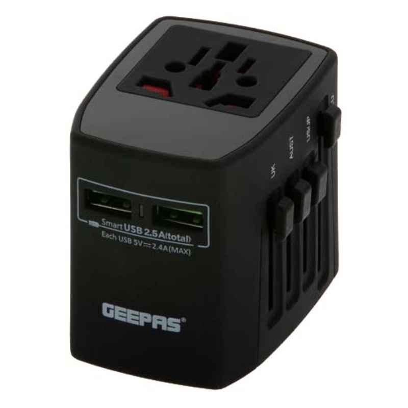 Geepas 110W 2.1A Universal Adapter, GA58024UK